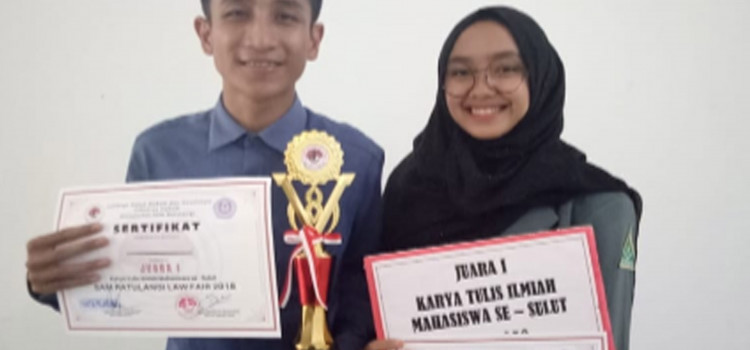 IAIN Juara Lomba Karya Tulis Ilmiah Law of Fair IAIN Juara Lomba Karya Tulis Ilmiah Law of Fair