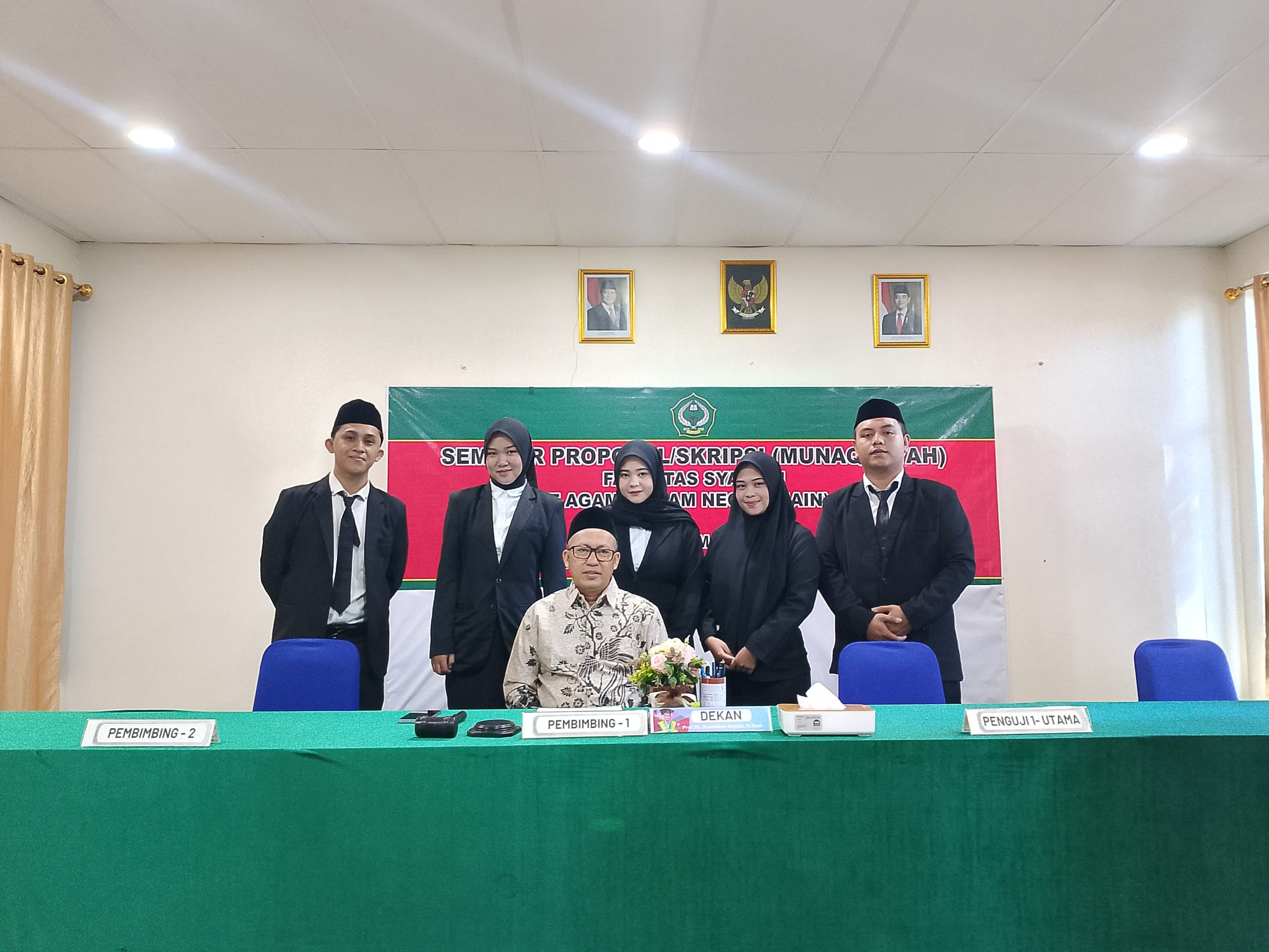 Wakil Dekan I Fakultas Syariah Buka Ujian Skripsi Periode Agustus 2026