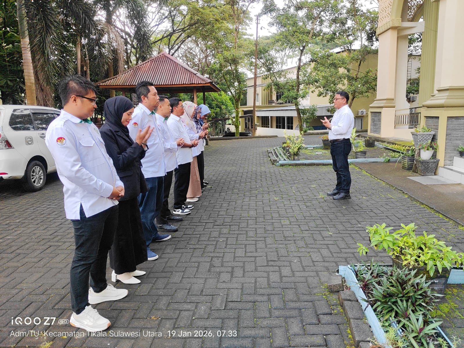 Wakil Dekan III Fasya Pimpin Apel Pagi, Siapkan Sosialisasi ke Sekolah se-Sulut