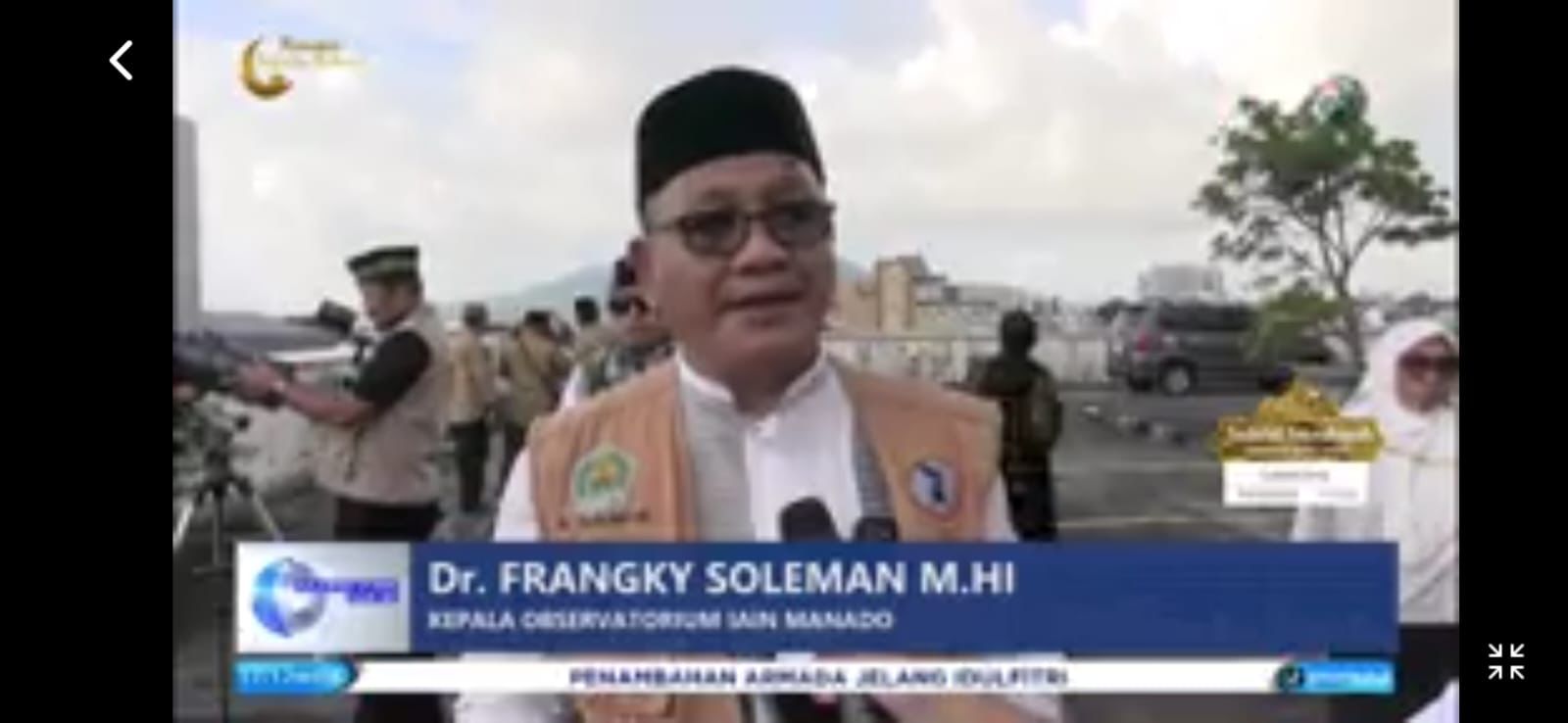 Hisab dan Rukyat 1 Syawal 1447 H: Wakil Dekan III Fakultas Syariah Jadi Bagian Tim Hisab Kementerian Agama Provinsi Sulut