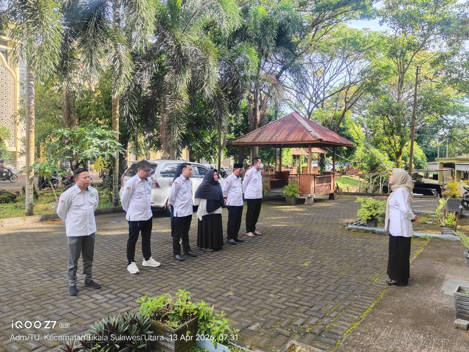 Kabag Fakultas Syariah Pimpin Apel Pagi, Tekankan Pentingnya Pelayanan dan Aturan WFH